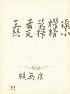 王者荣耀瑶足控丝交榨精小说封面