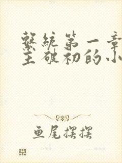 系统第一章给宿主破初的小说