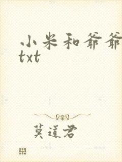 小米和爷爷全篇txt