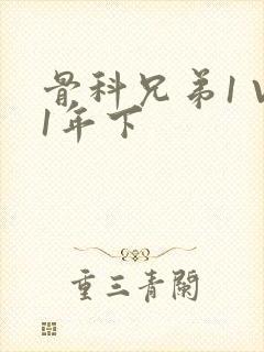 骨科兄弟1 V1年下