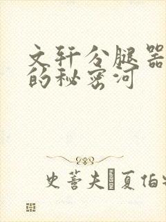 文轩分腿器河马的秘密河