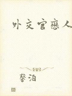 外交官恋人小说