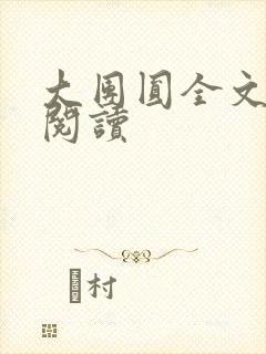 大团圆全文完整阅读