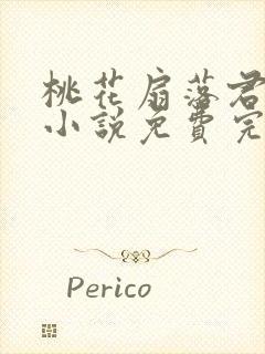 桃花扇落君不还小说免费完整版封面