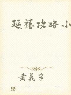 延禧攻略小说封面