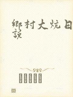 乡村大炕日b小说封面