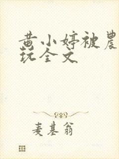 黄小婷被农民工玩全文封面