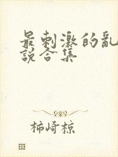 最刺激的乱惀小说合集封面