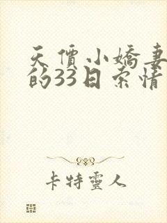 天价小娇妻总裁的33日索情封面