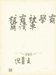 校霸被学霸玩到崩溃车封面