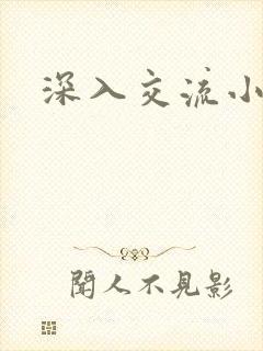 深入交流小说