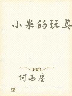 小米的玩具日记封面