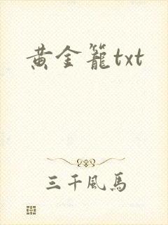 黄金笼txt