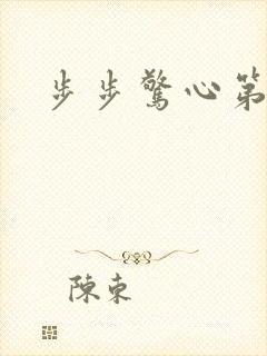步步惊心第二部封面
