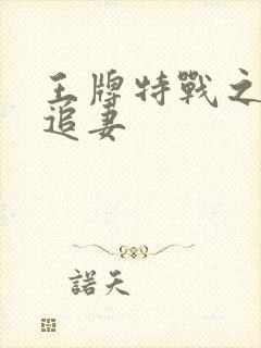 王牌特战之军少追妻