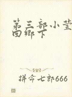 第三部小莹乱翁回乡下封面