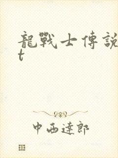 龙战士传说txt