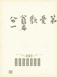 公翁欢爱第三十一篇