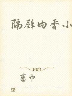 隔壁肉香小说
