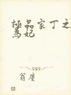 极品家丁之册母为妃