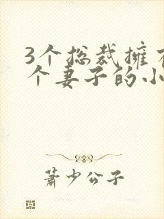 3个总裁拥有一个妻子的小说