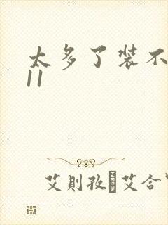 太多了装不下H11