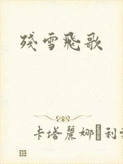 残雪飞歌封面
