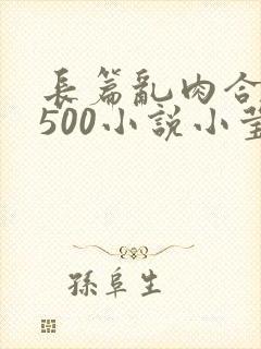 长篇乱肉合集乱500小说小莹