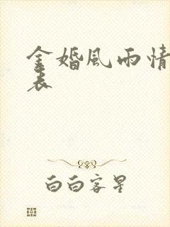 金婚风雨情演员表