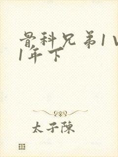 骨科兄弟1 V1年下