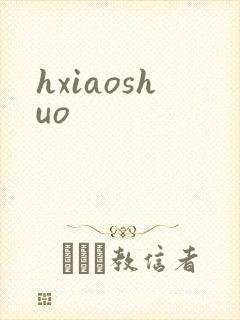 hxiaoshuo封面