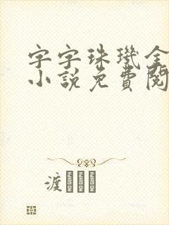 字字珠玑金银花小说免费阅读