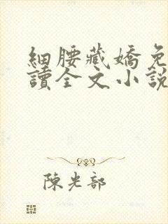 细腰藏娇免费阅读全文小说苏珞浅封面