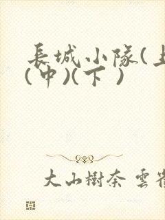 长城小队(上)(中)(下 )