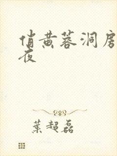 俏黄蓉洞房花烛夜封面