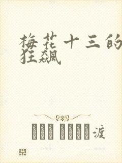 梅花十三的乳液狂飙