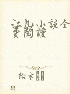 江凡小说全文免费阅读封面