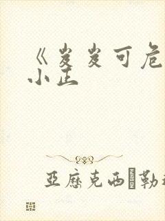 《岌岌可危》夏小正封面