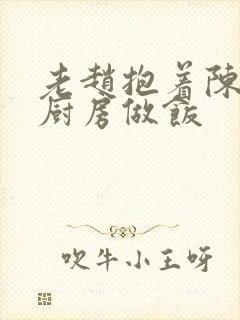 老赵抱着陈婷在厨房做饭封面