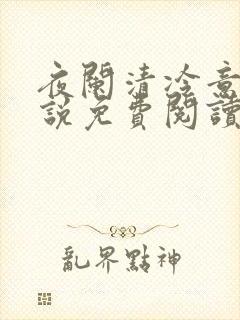 夜阑清冷意欢小说免费阅读