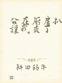 公在厨房扒开腿让我爽了