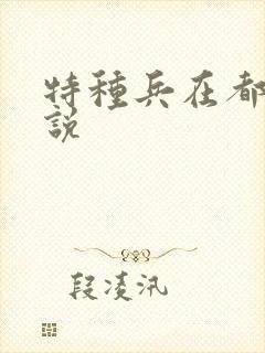 特种兵在都市小说
