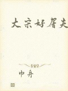 大宋好屠夫封面