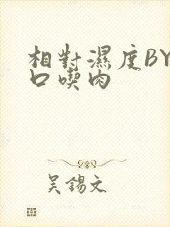 相对湿度BY大口吃肉