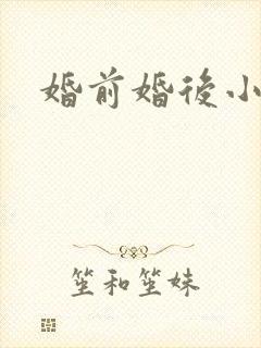 婚前婚后小说