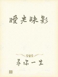 暧光昧影封面