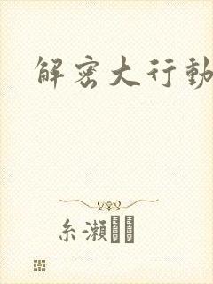 解密大行动