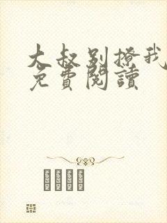 大叔别撩我小说免费阅读