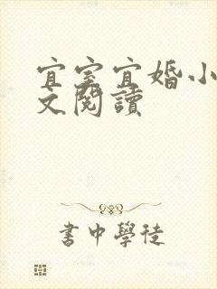 宜室宜婚小说全文阅读