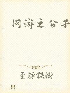 网游之公子连城封面